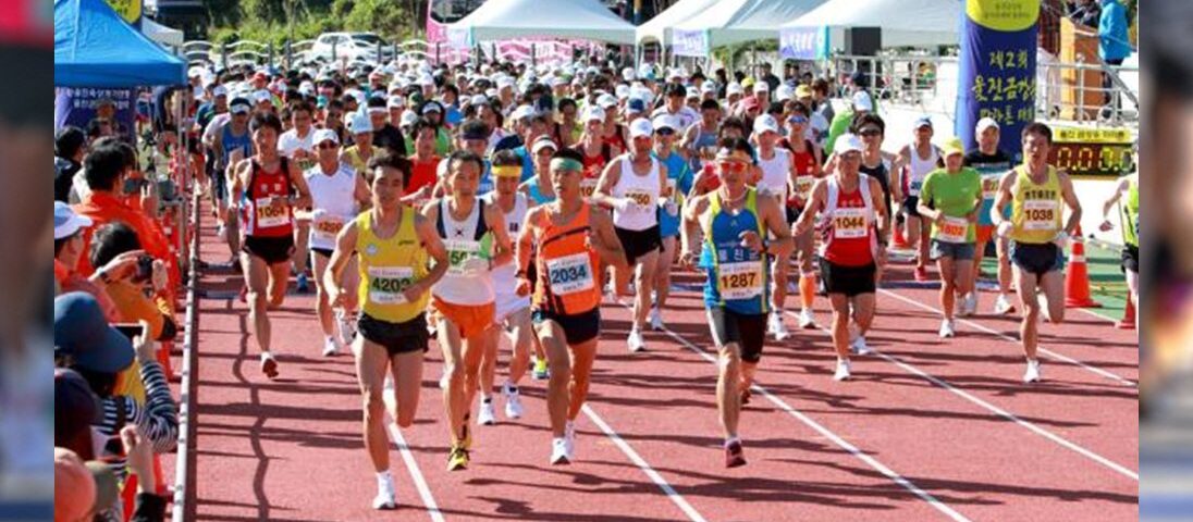 2026 울진 금강송배 전국마라톤 대회 포스터