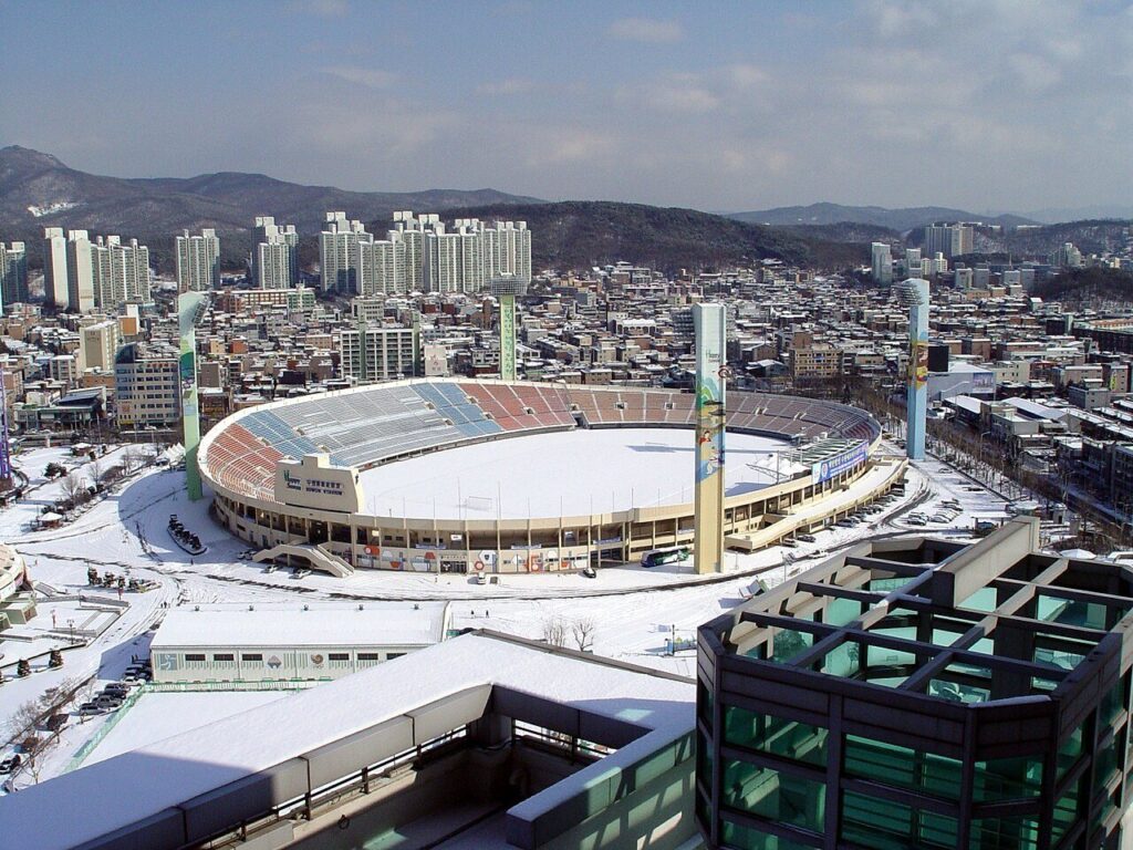 수원종합운동장 주경기장 육상트랙