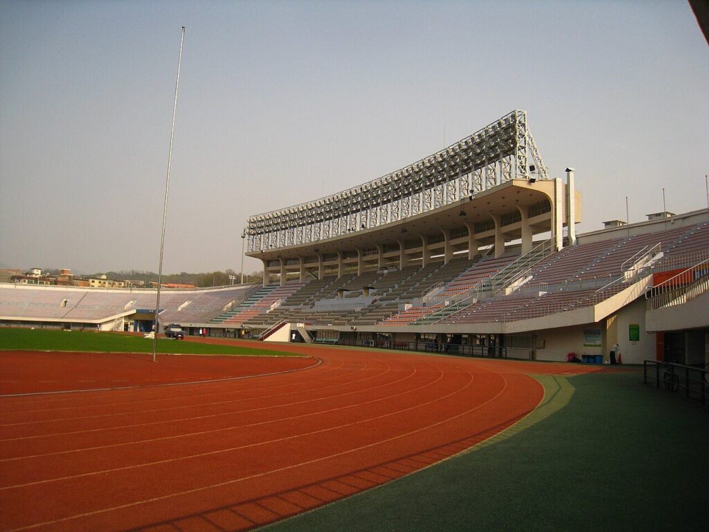 성남종합운동장 주경기장 (축구 및 육상경기장) 육상트랙