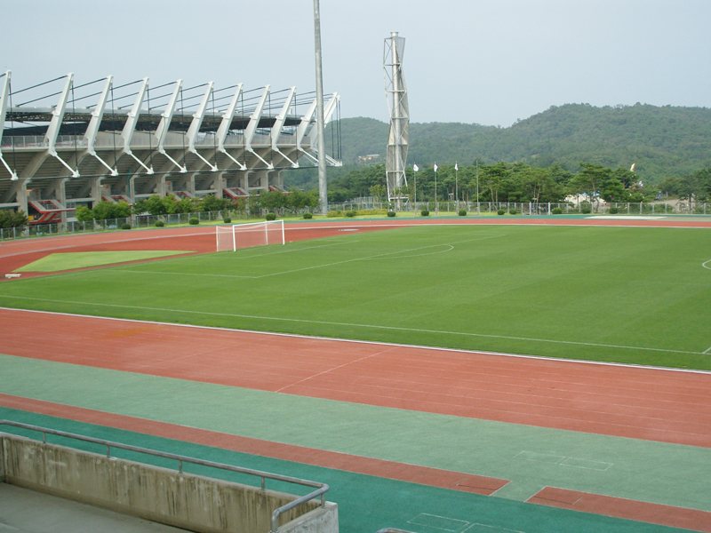 울산문수축구경기장 보조경기장 육상트랙
