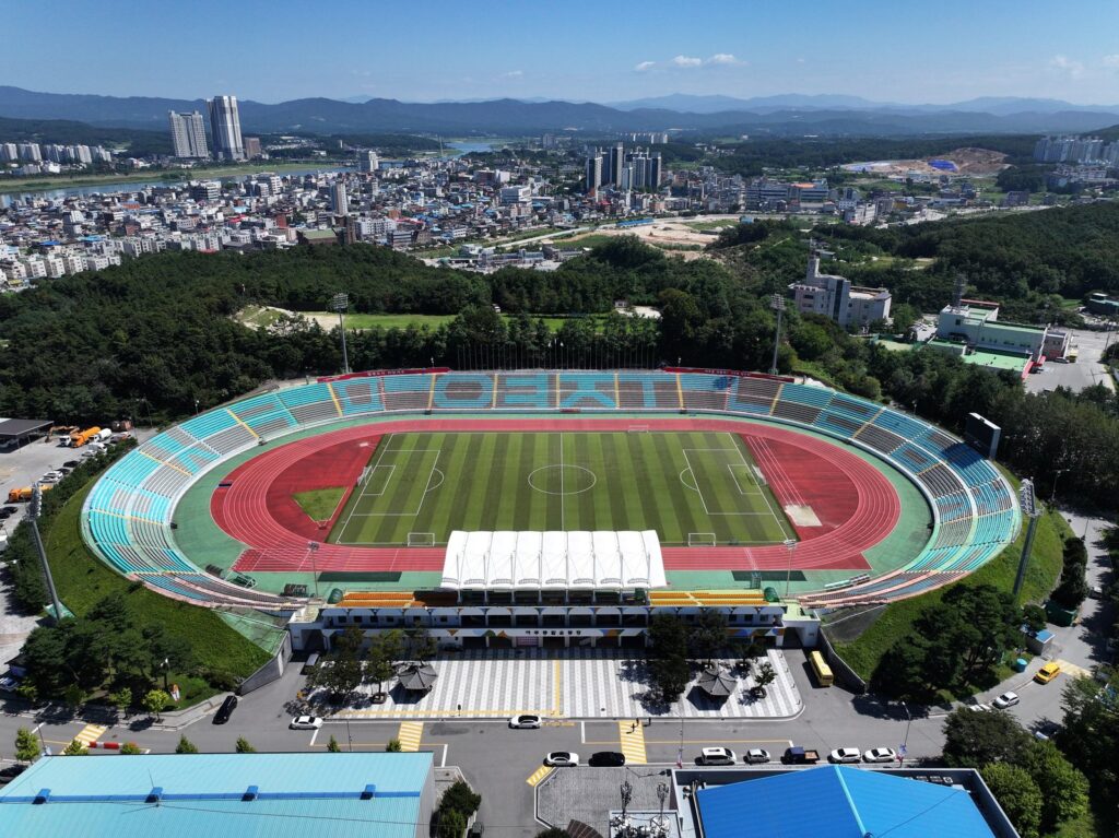 여주종합운동장 육상트랙