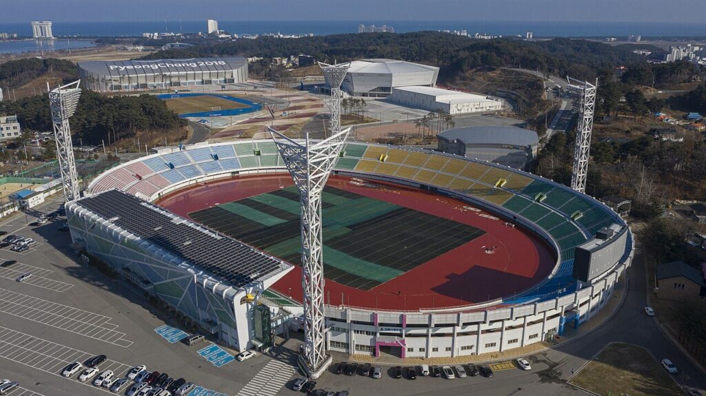 강릉종합운동장 육상트랙