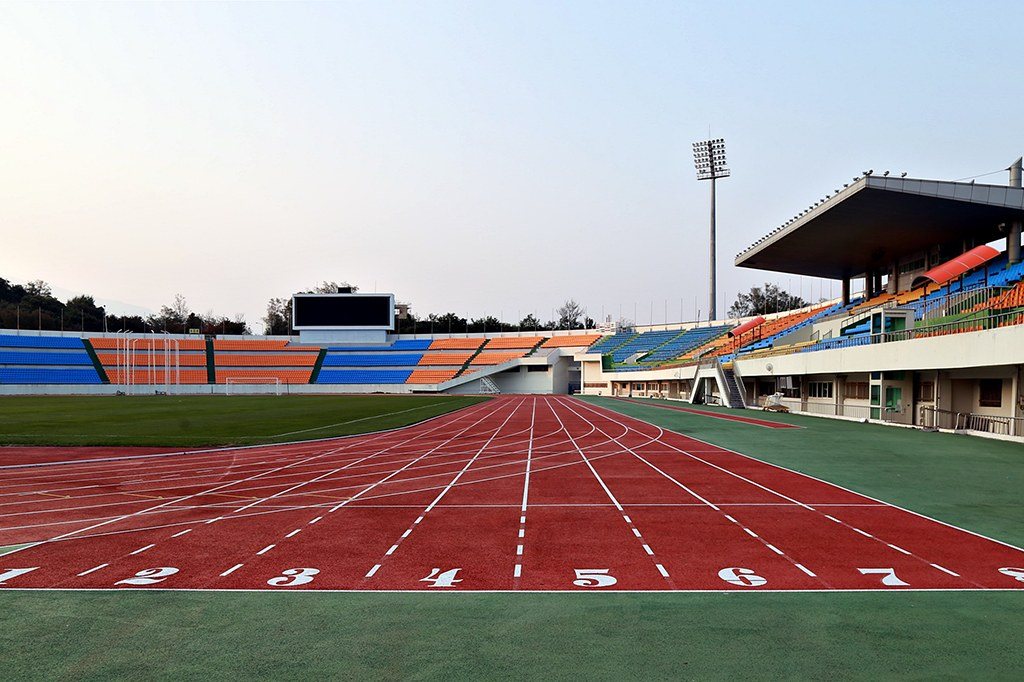 속초종합경기장 육상트랙