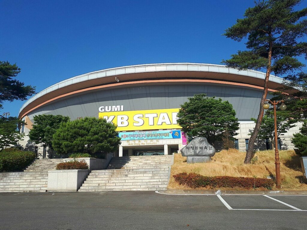 구미시민운동장 육상트랙
