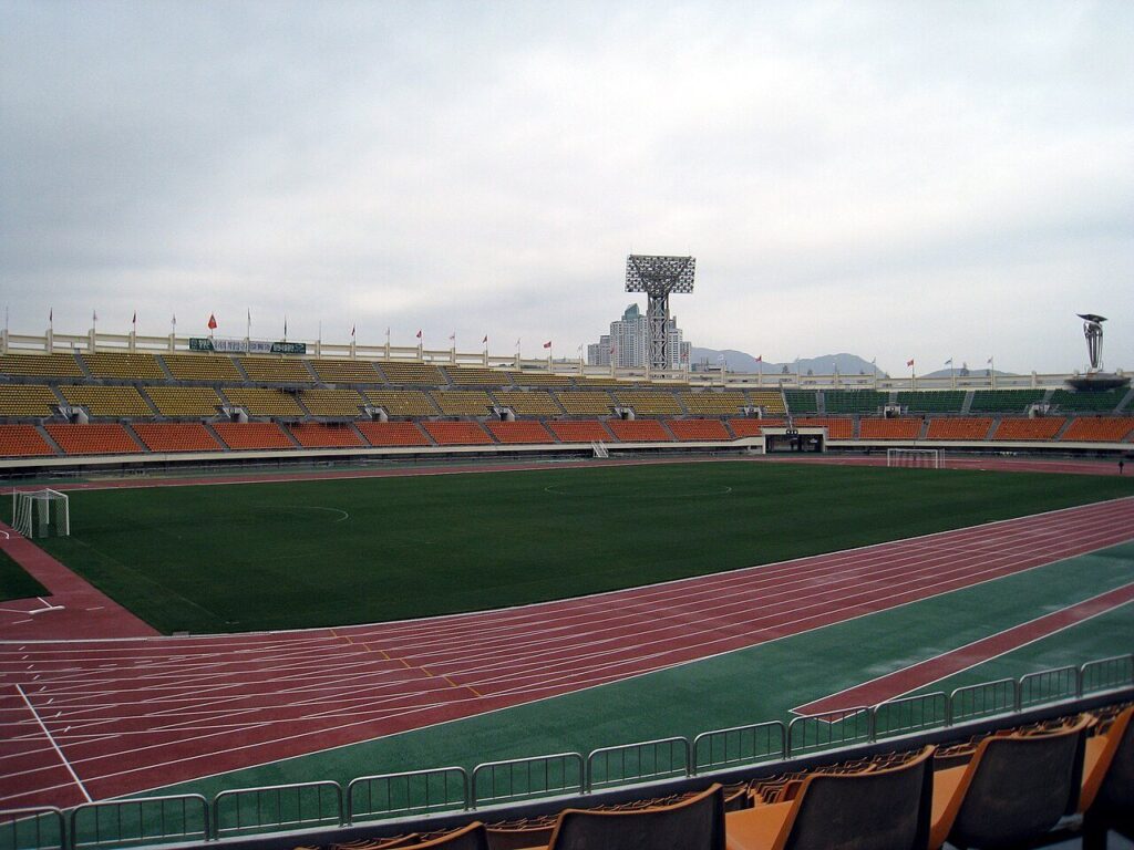 창원종합운동장 보조경기장 육상트랙