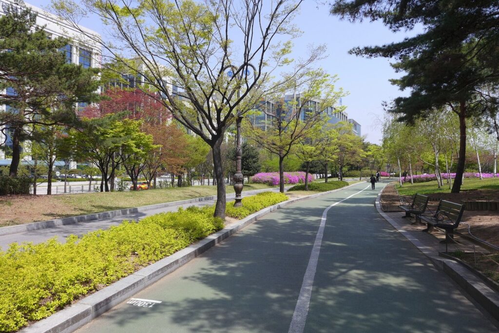 여의도공원 러닝 코스