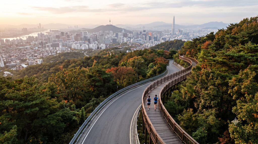 북악스카이웨이 부암동–팔각정 코스
