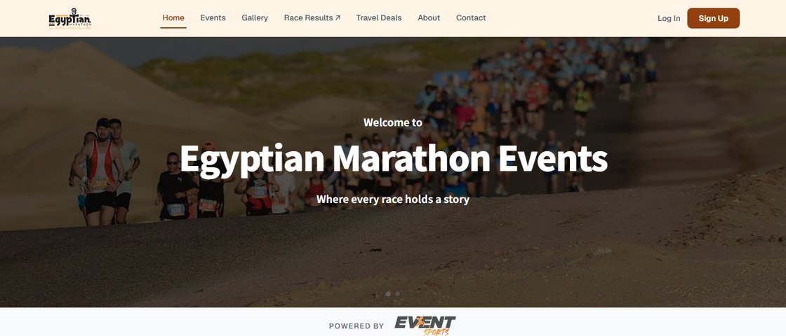 Sharm El Sheikh Half Marathon 대회 포스터