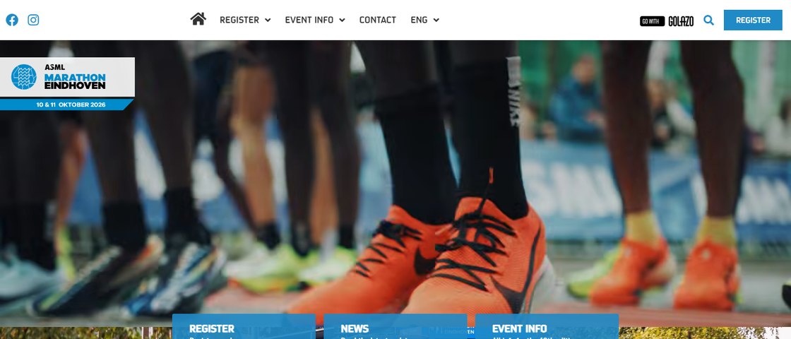 ASML Marathon Eindhoven 대회 포스터