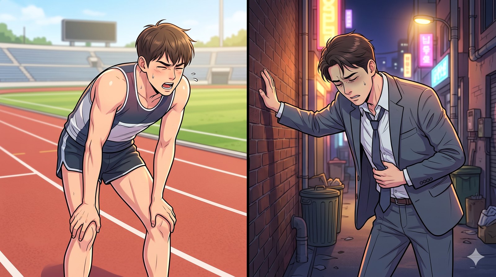 무리하면 «속이 뒤집힌다»